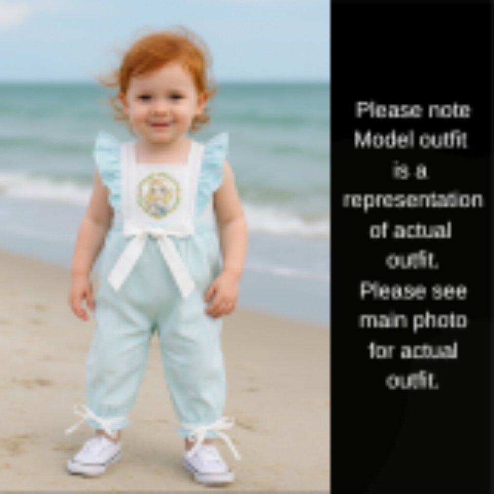 Ariel Ruffle Romper Set - Picture 2 of 3